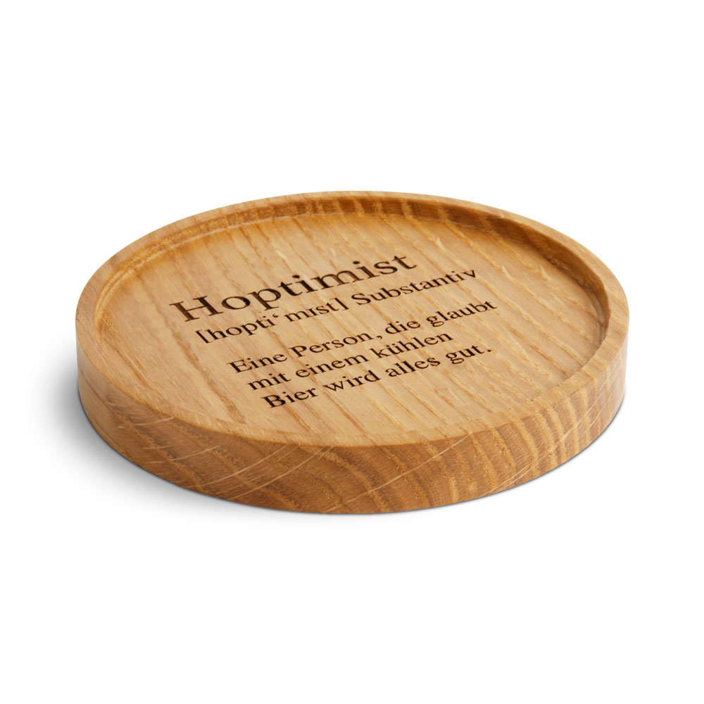 Untersetzer "Hoptimist"
