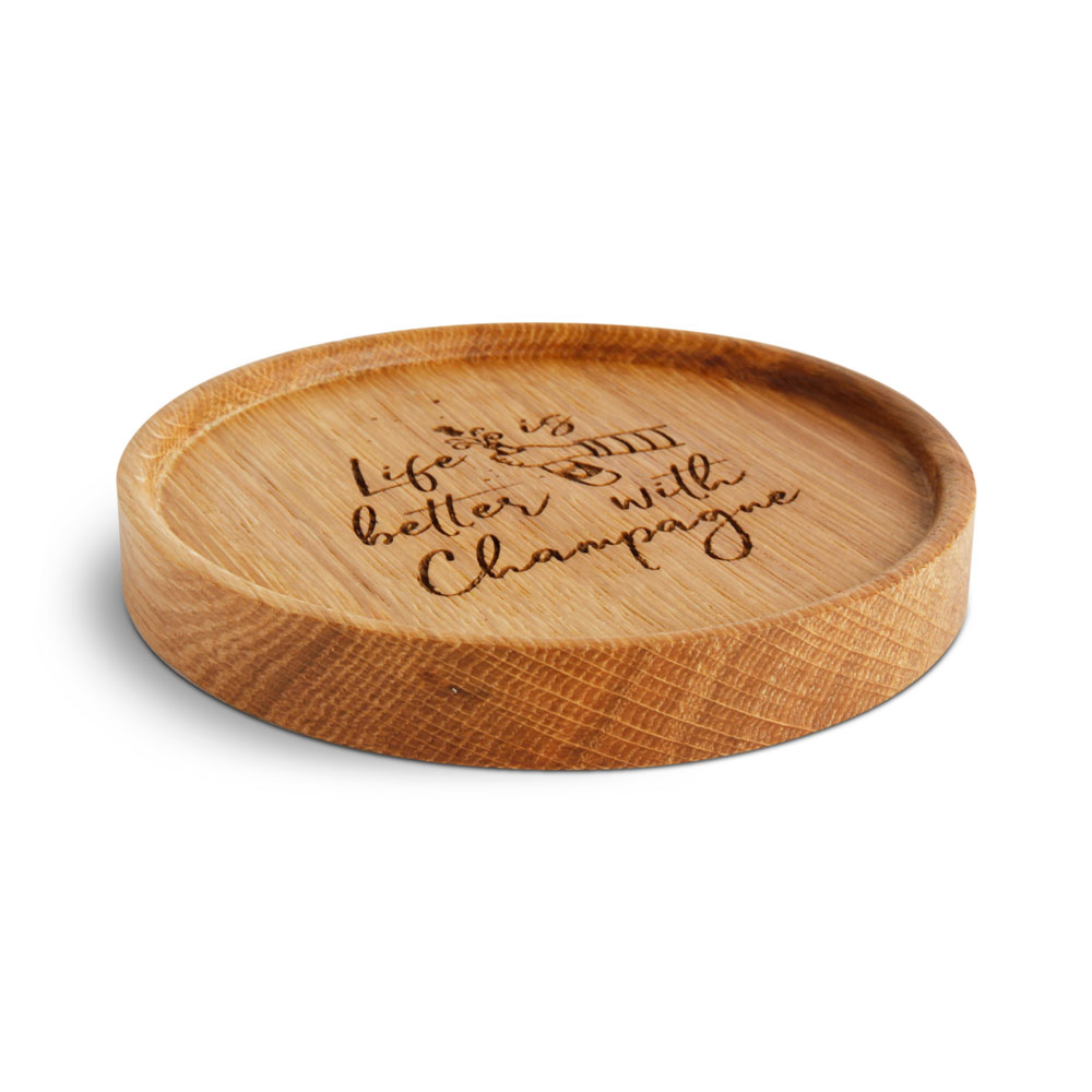 Untersetzer "Life is better with Champagne"