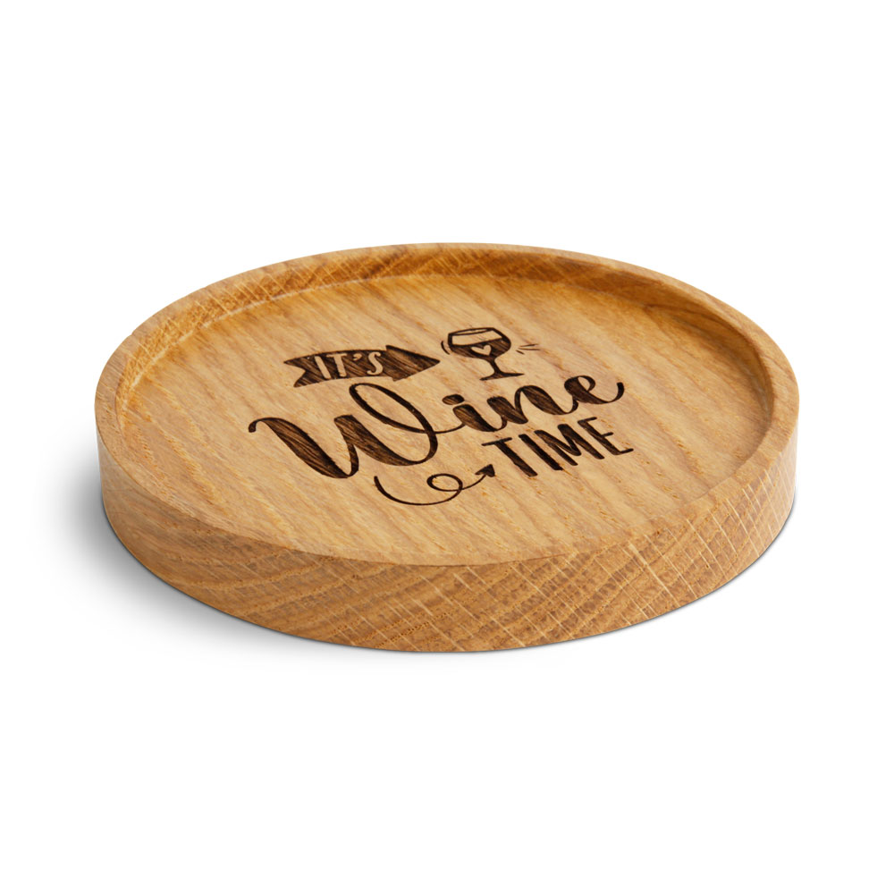 Untersetzer "It's Wine Time"