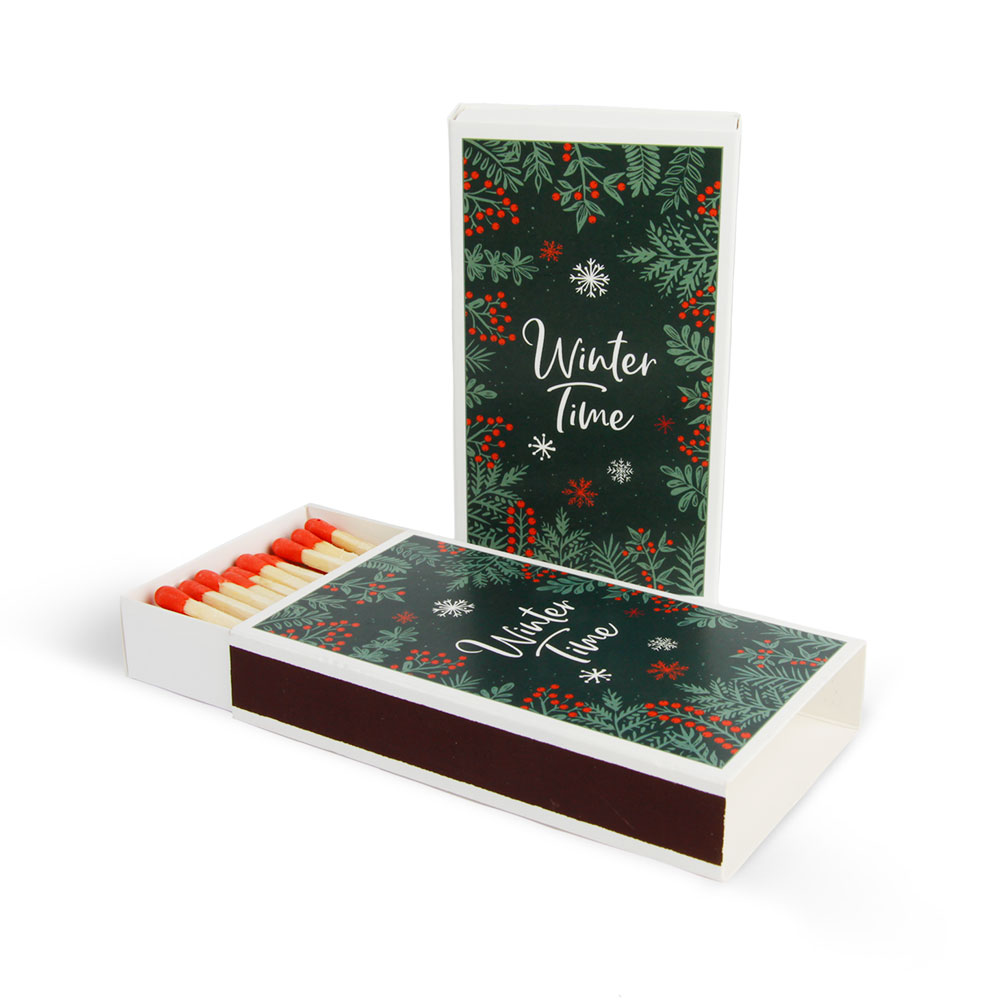 Streichholzschachtel "Winter Time"