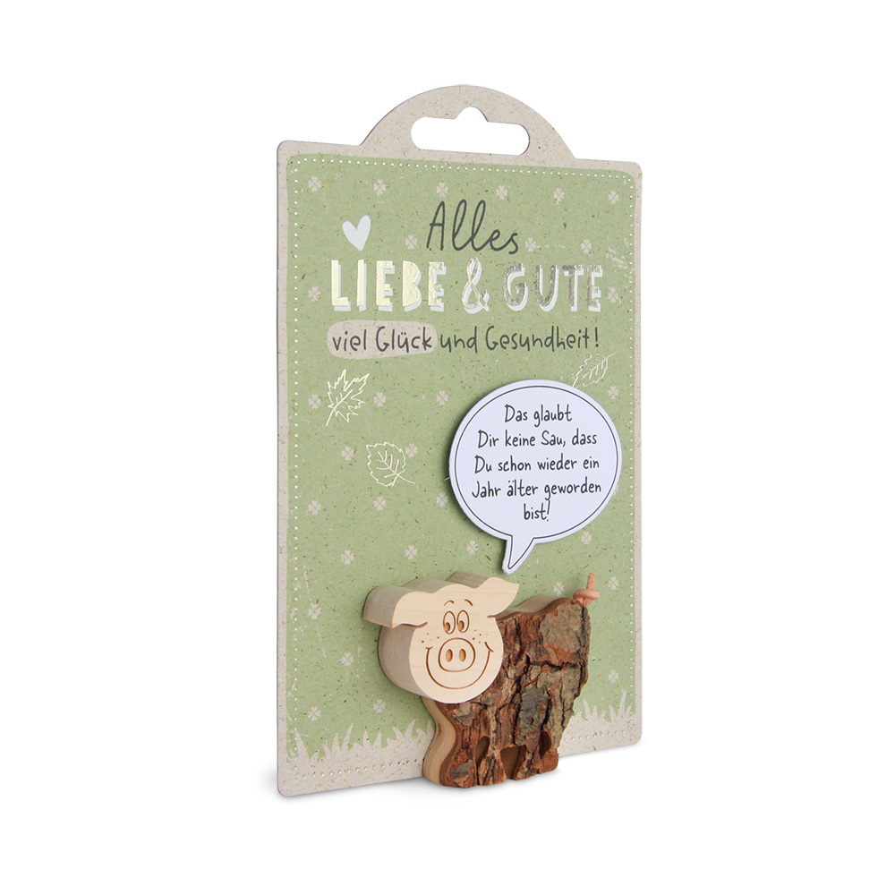 HappyAnimals - Alles Liebe..., Schwein: "Das..."