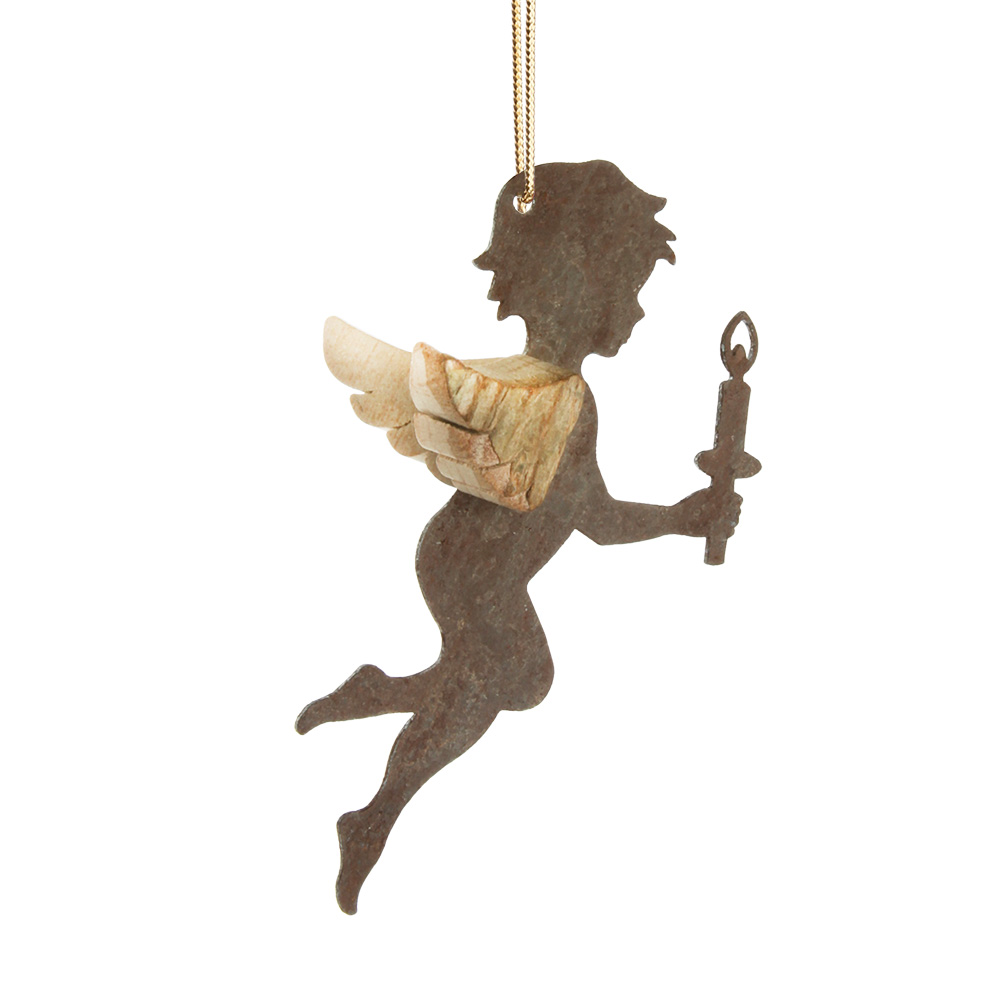 Himmelsbote mit Kerze