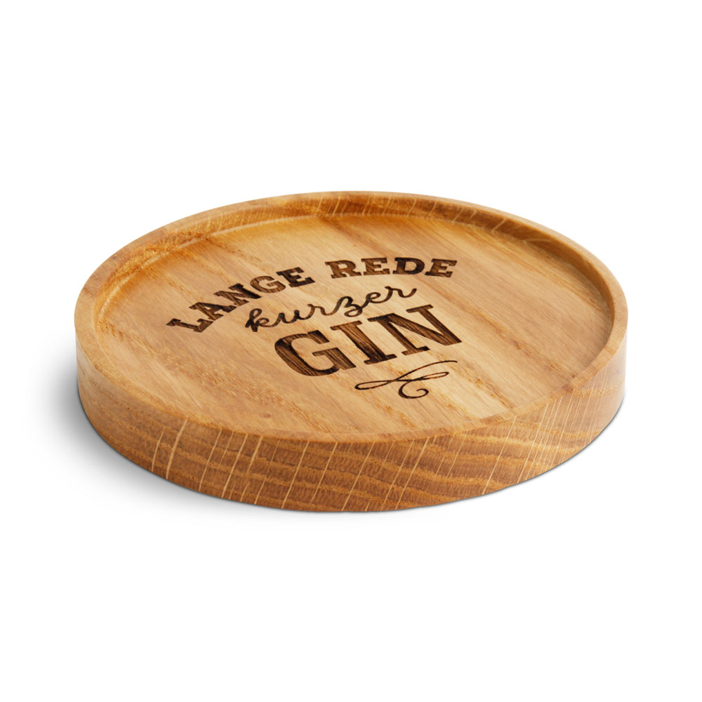 Untersetzer "Lange Rede kurzer GIN"