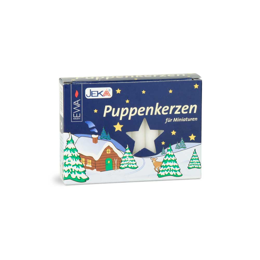 Puppenkerze weiß (20 St.)