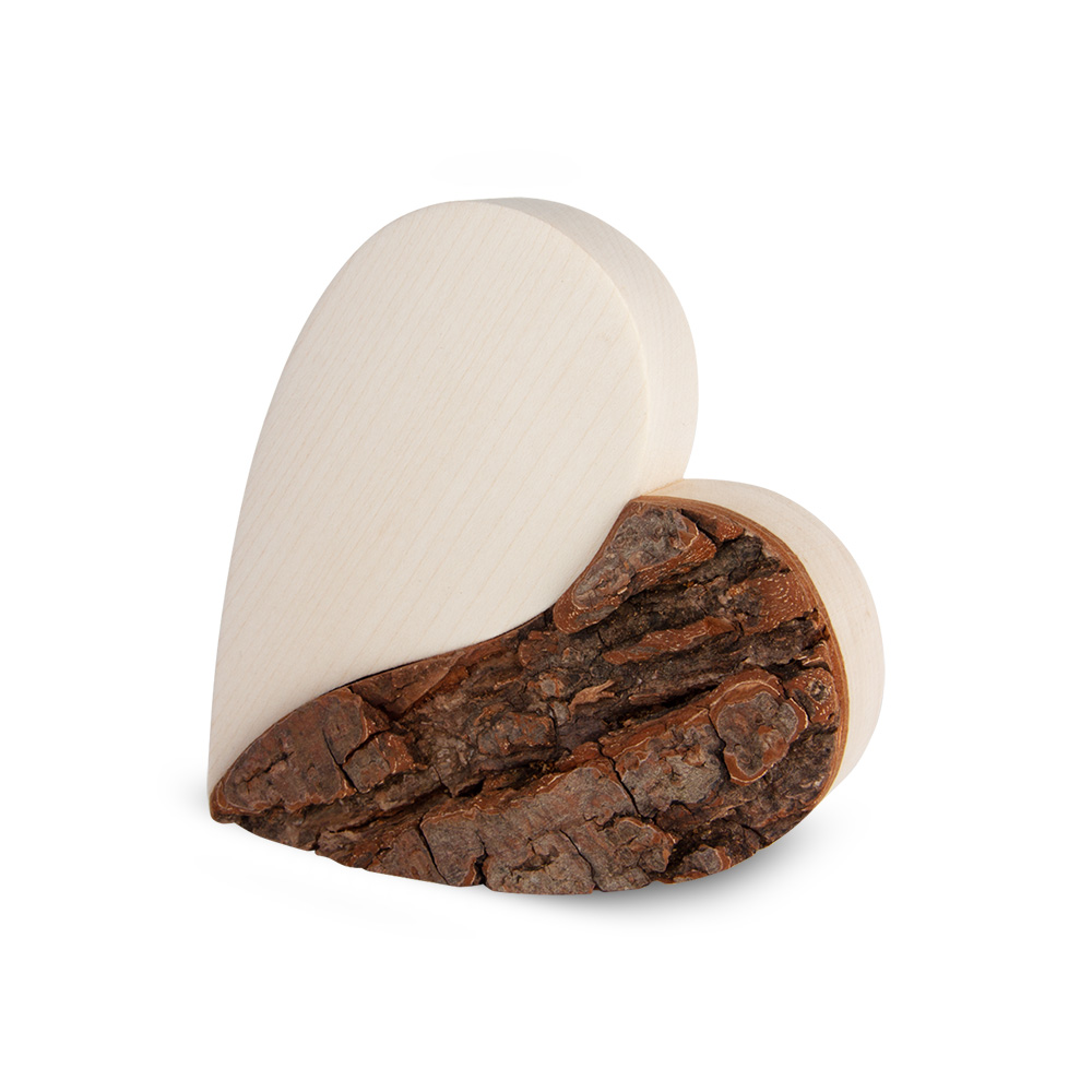 Rindenherz Yin-Yang Gr. 2