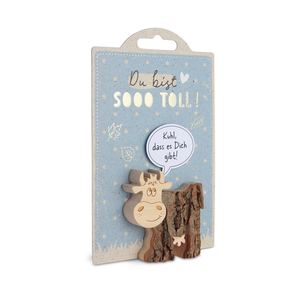 HappyAnimals - Du bist..., Kuh : "Kuhl, dass…."