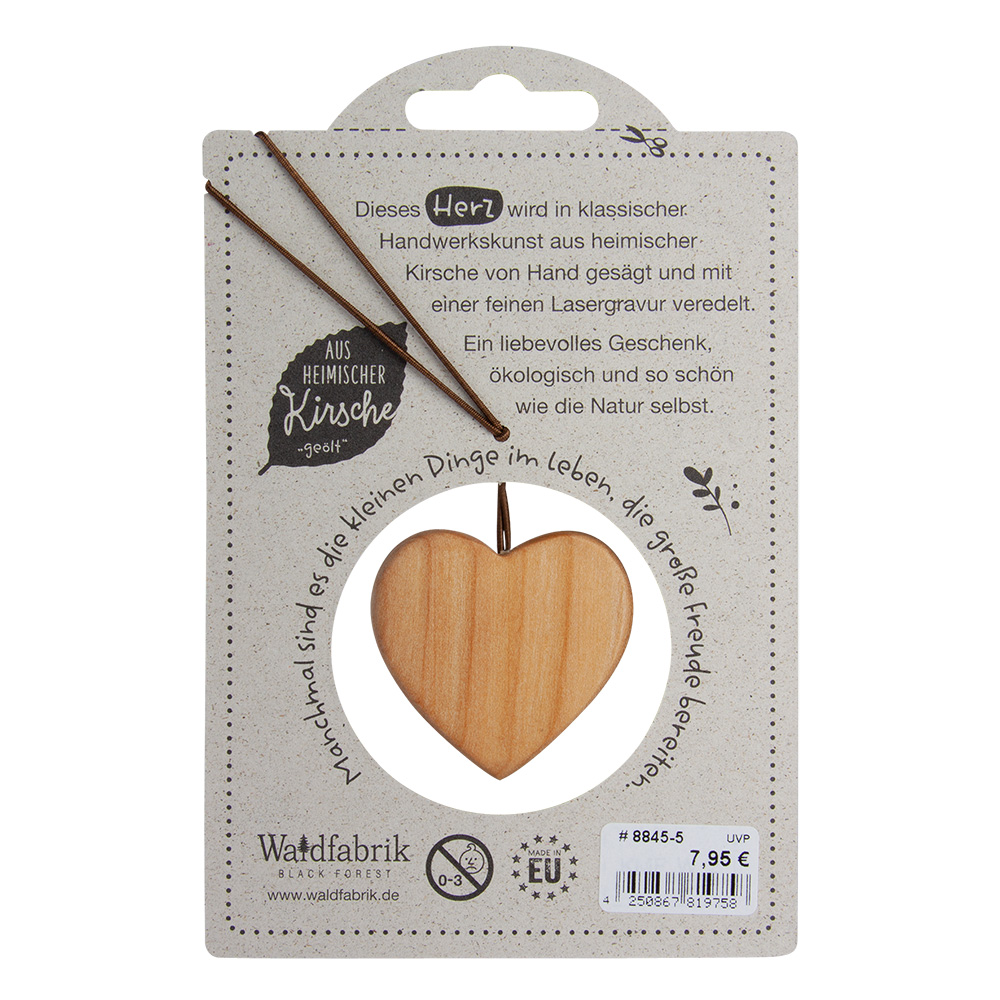 LovelyHearts - Herz aus Kirsche: "Lebe Liebe..."