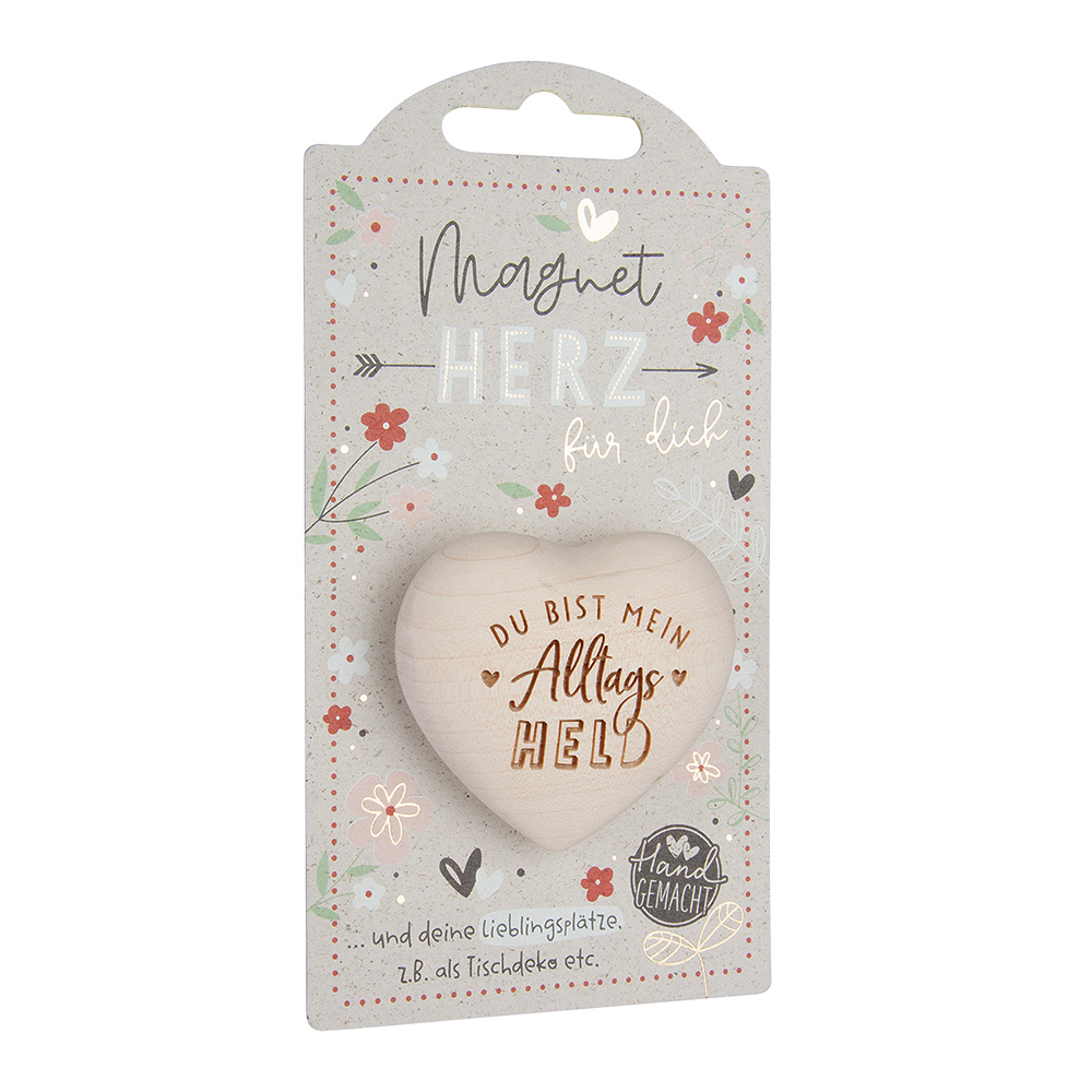 LovelyHearts - mit Magnet: "Du bist mein..."