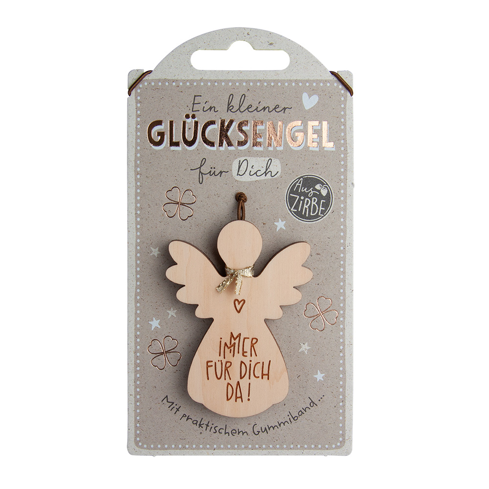 LuckyAngels - Engel aus Zirbe: "Immer für Dich..."