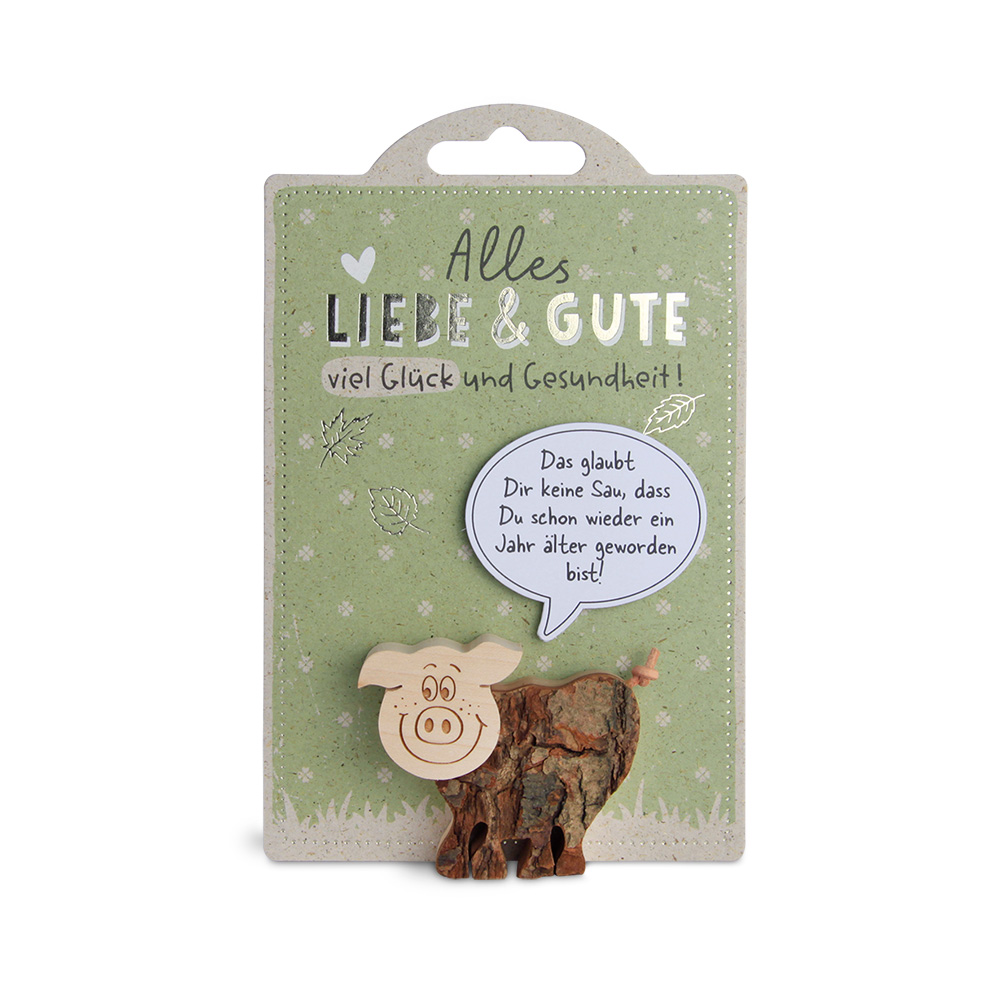 HappyAnimals - Alles Liebe..., Schwein: "Das..."