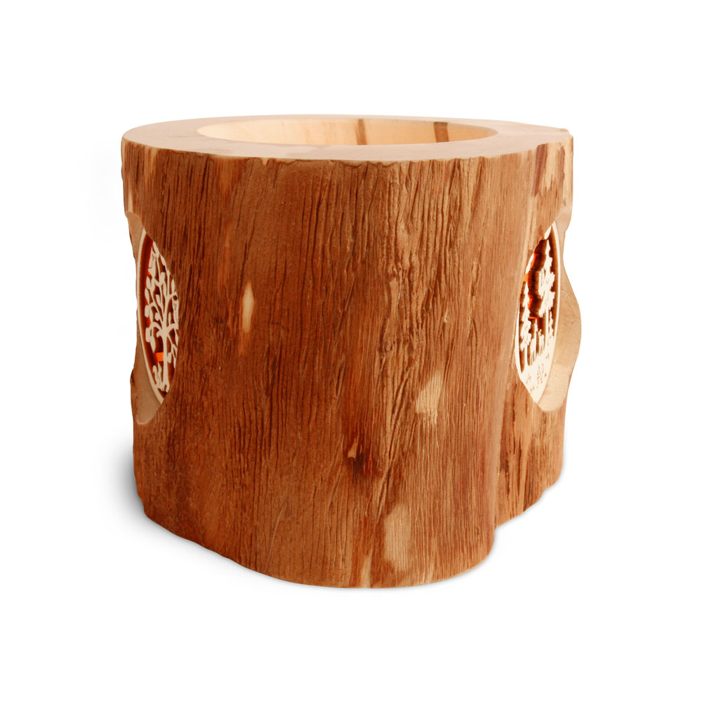 Stimmungsleuchter Gr. 1 ohne Rinde, 3 Jahresm...