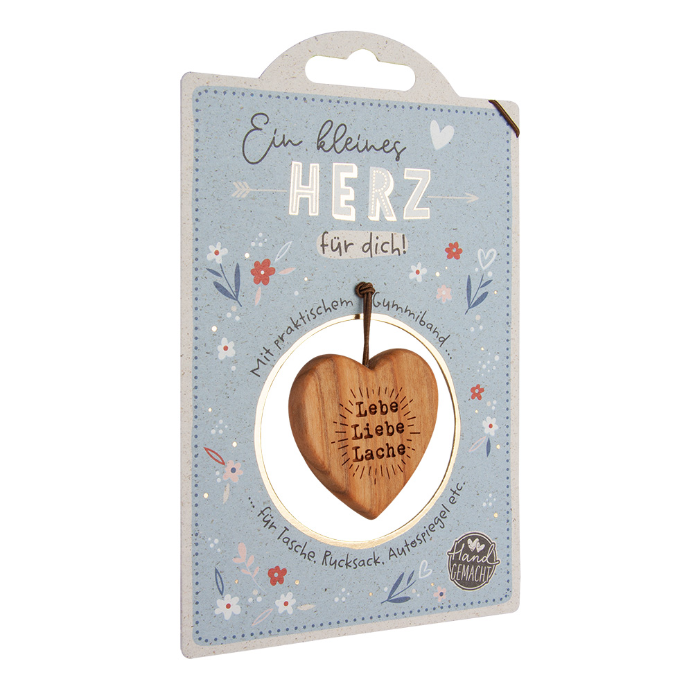 LovelyHearts - Herz aus Kirsche: "Lebe Liebe..."