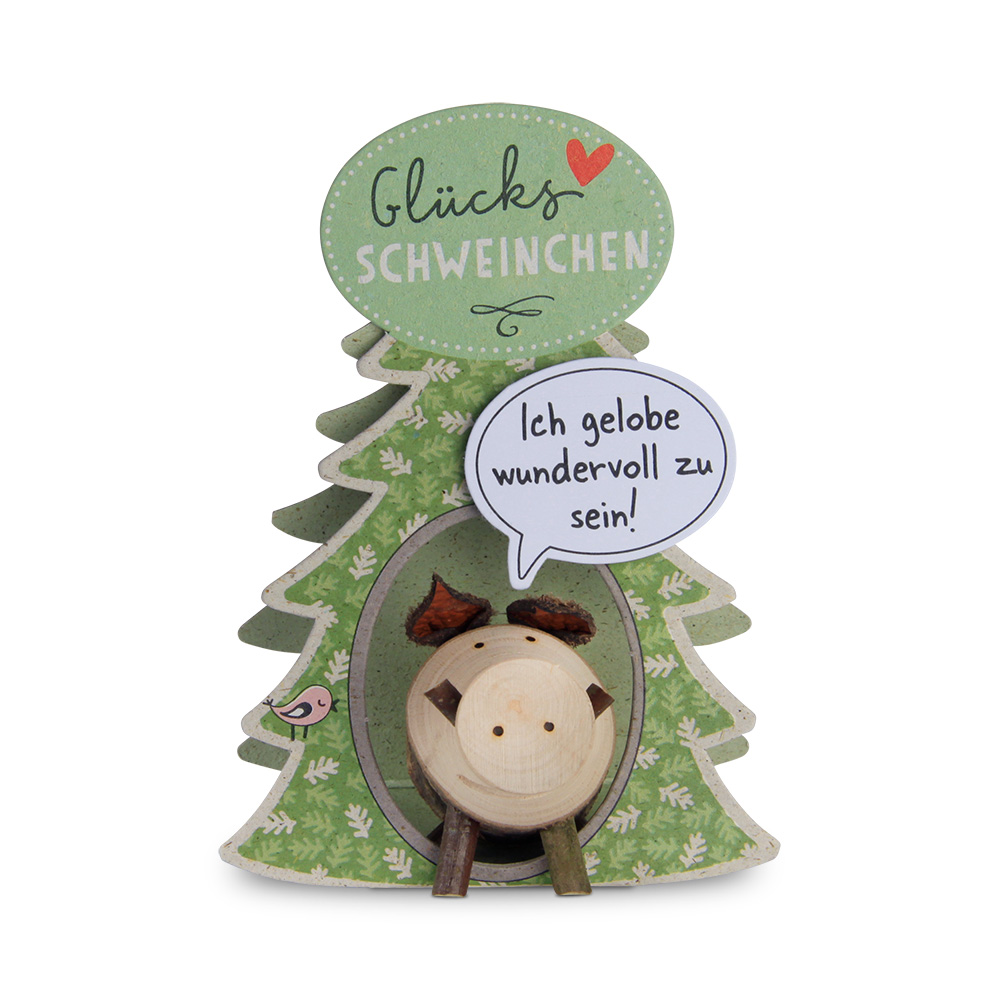 Glücksschweinchen Wildschweinchen: "Ich gelobe..."