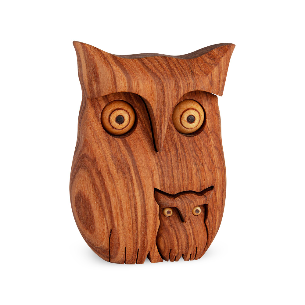 Eule Gr. 3 mit einem Kind