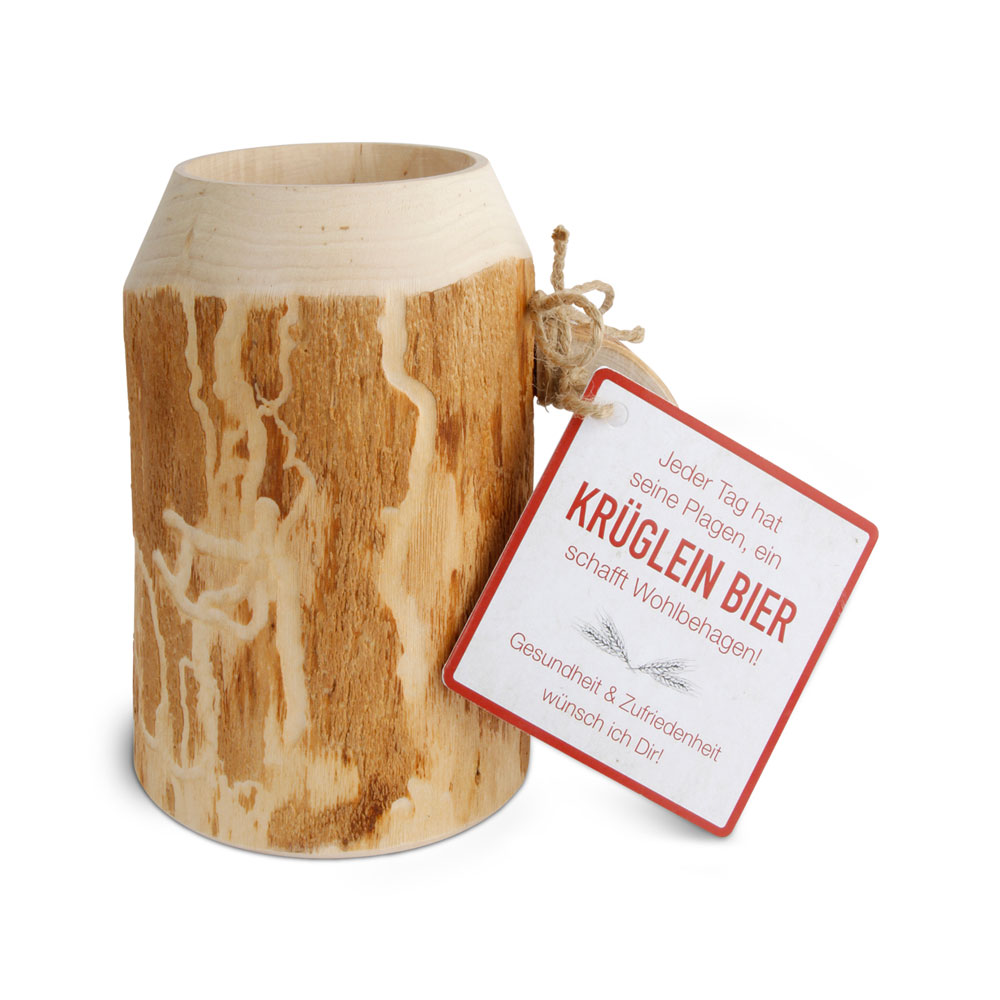 Bierkrug 0,3 ltr ohne Rinde