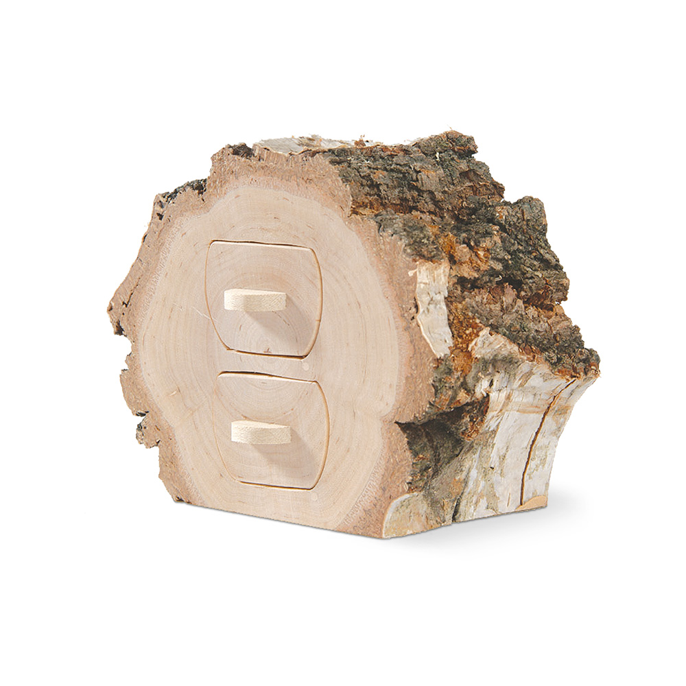 Schubladenobjekt mit 2 Schubladen