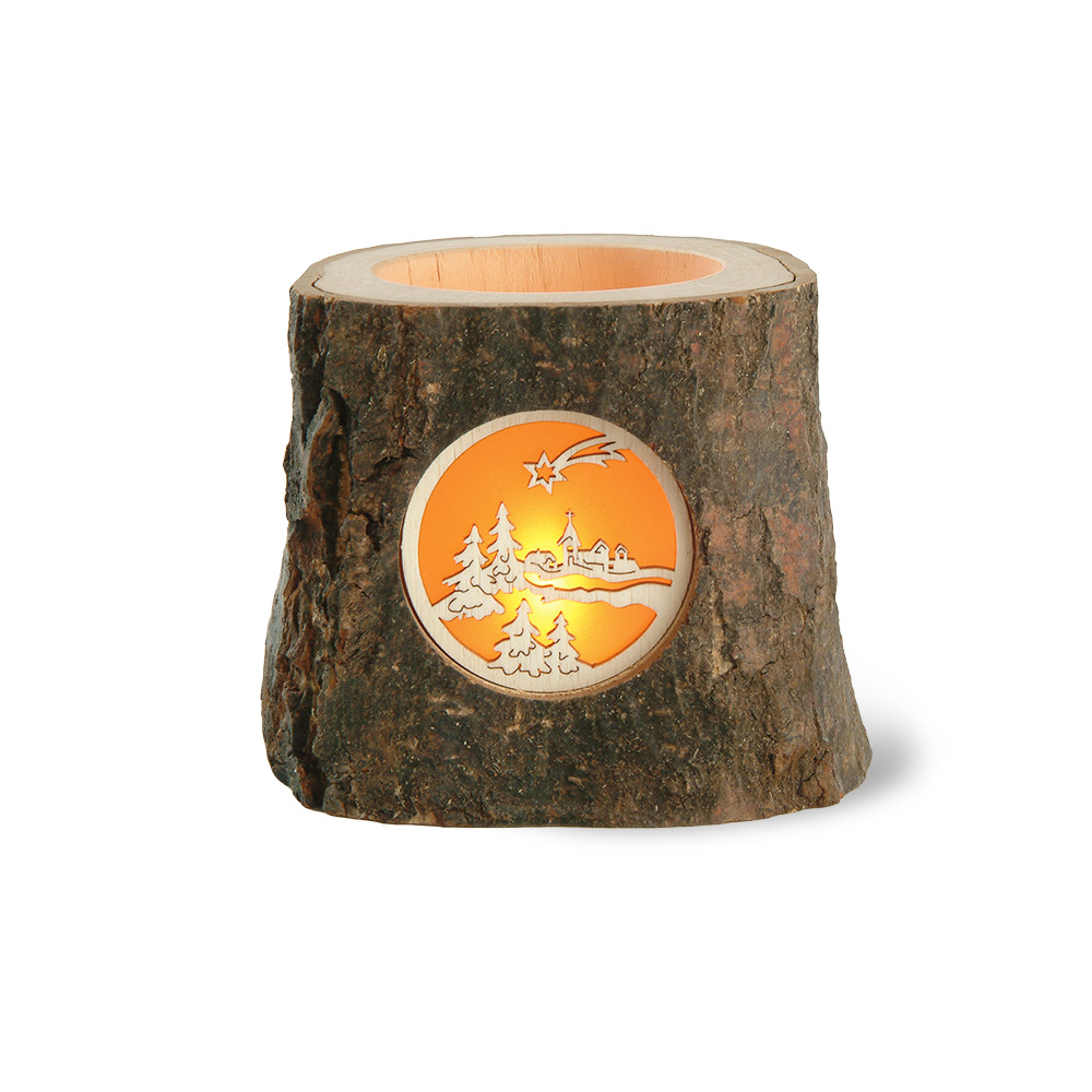 Stimmungsleuchter Motiv: Winterdorf