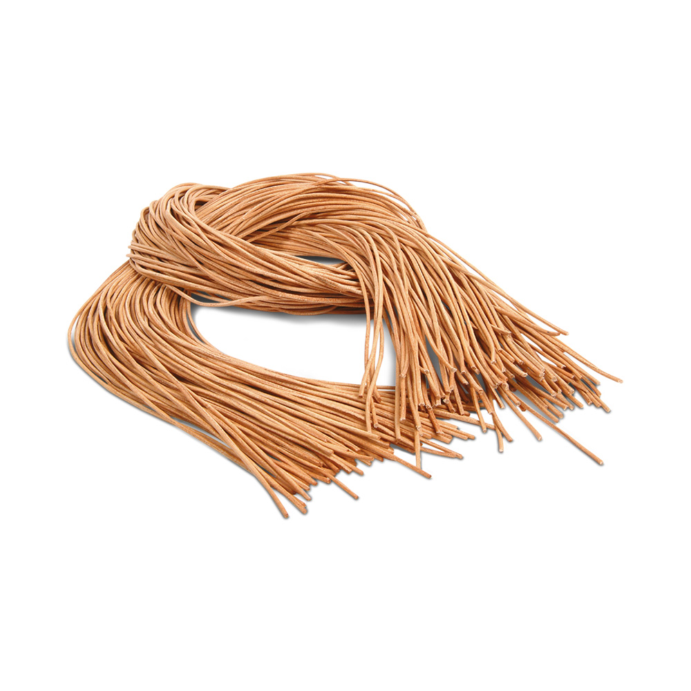 Lederband 2 mm / 100 cm natur