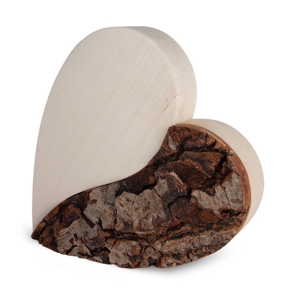 Rindenherz Yin-Yang Gr. 3