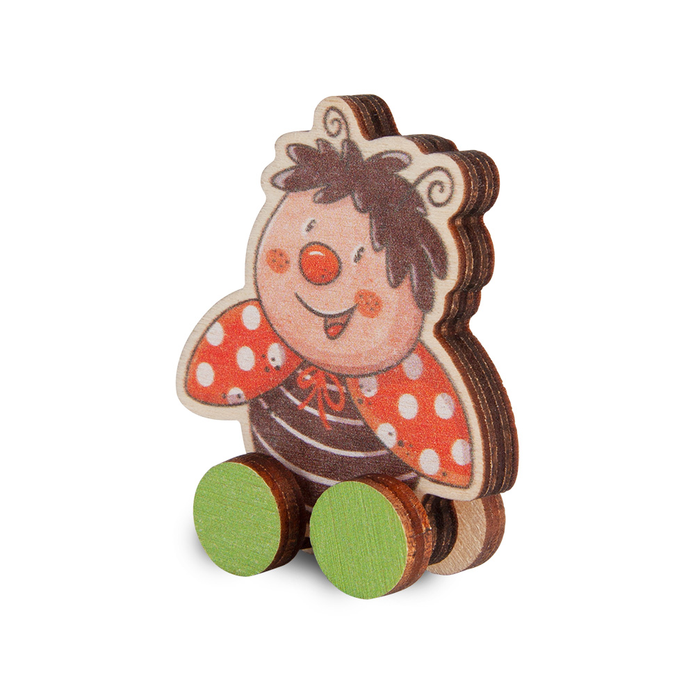 Rollies A - Wünsche: Marienkäfer "Viel Glück..."