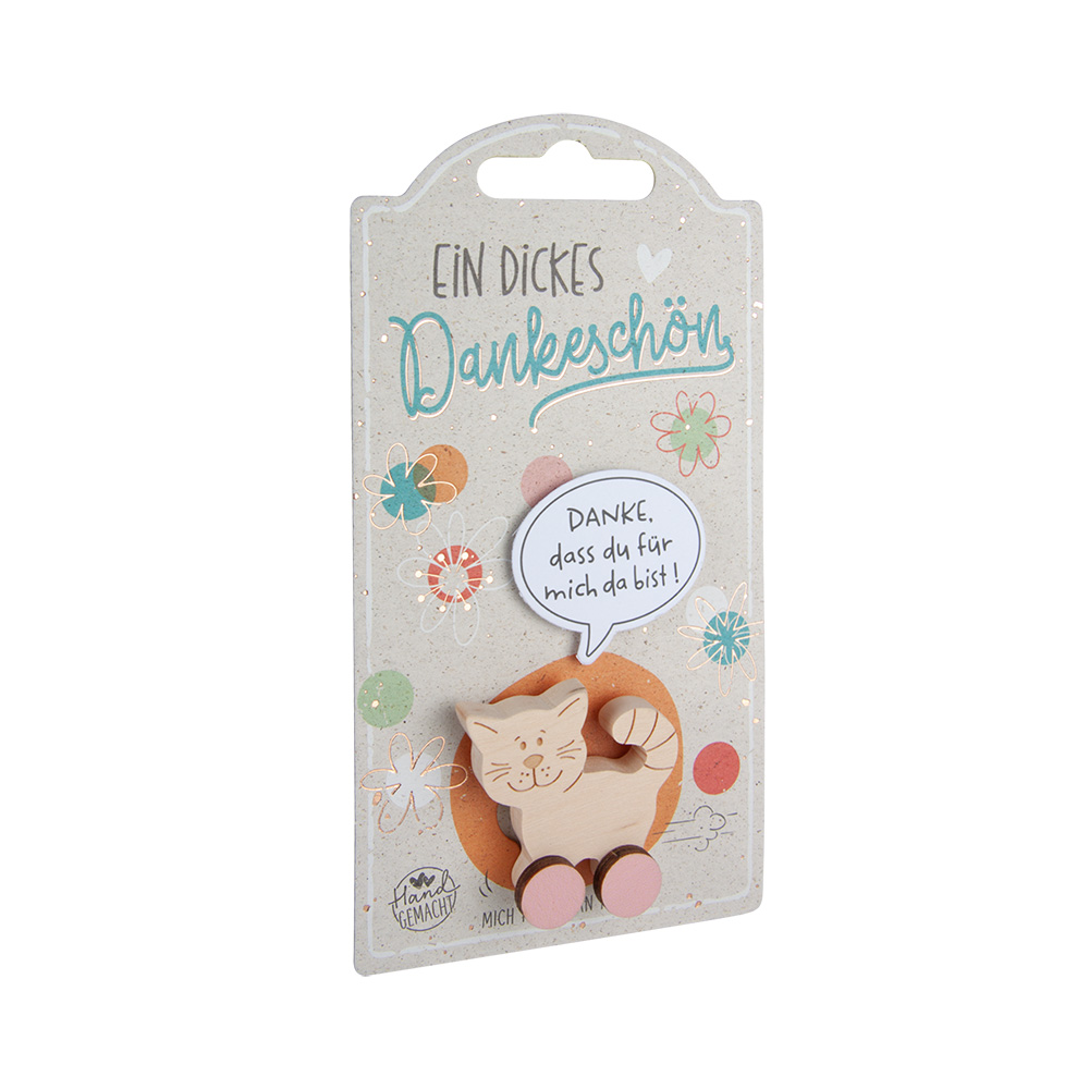 Rollies B - Dankeschön: Katze "DANKE, dass du..."
