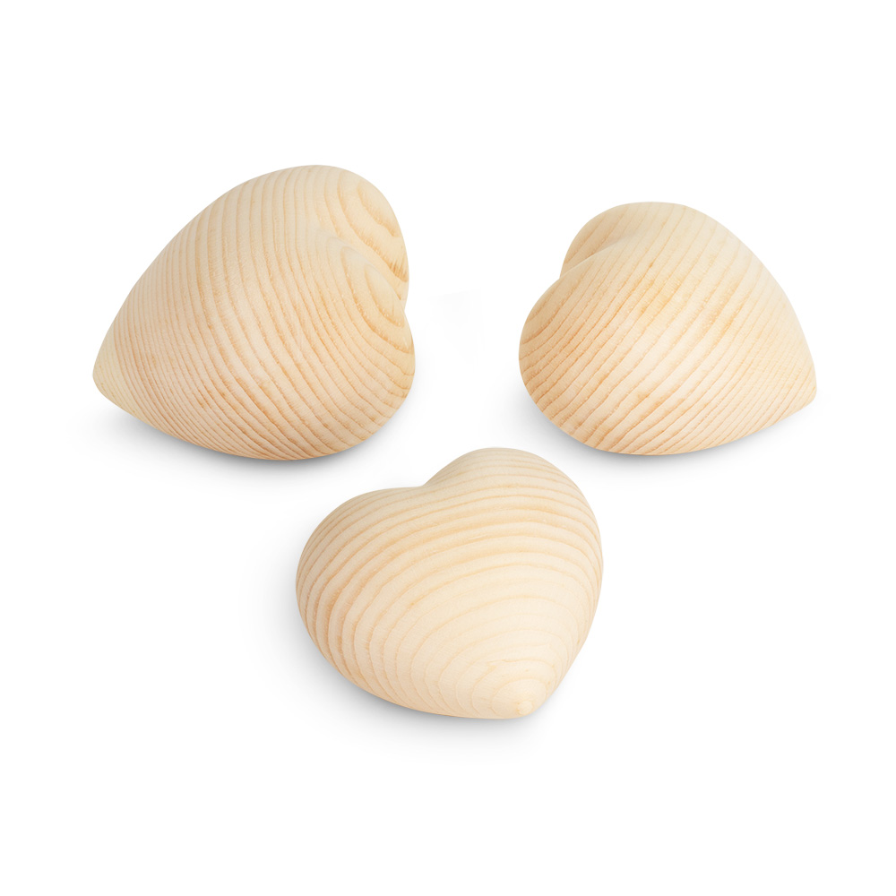 Zirbenholzherz Gr. 1