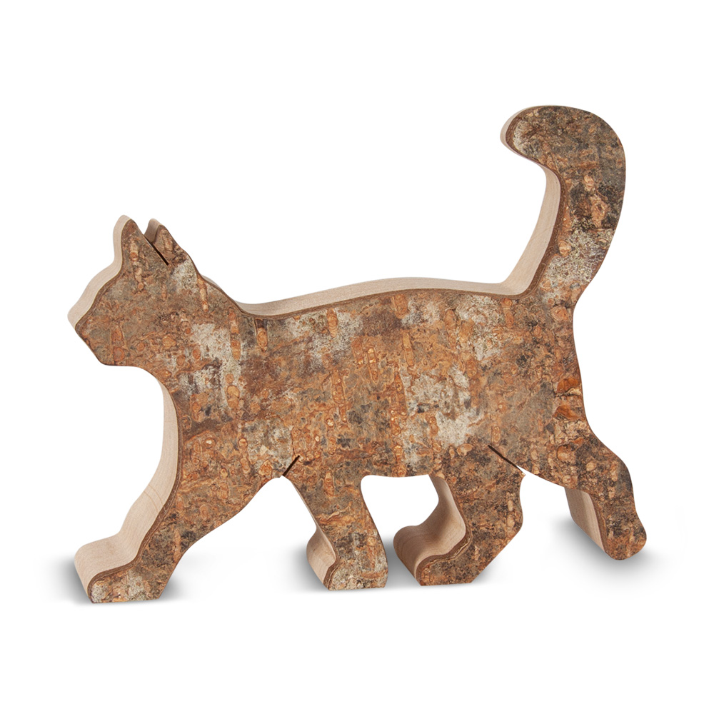 Katze mit Rinde Typ 3, laufend