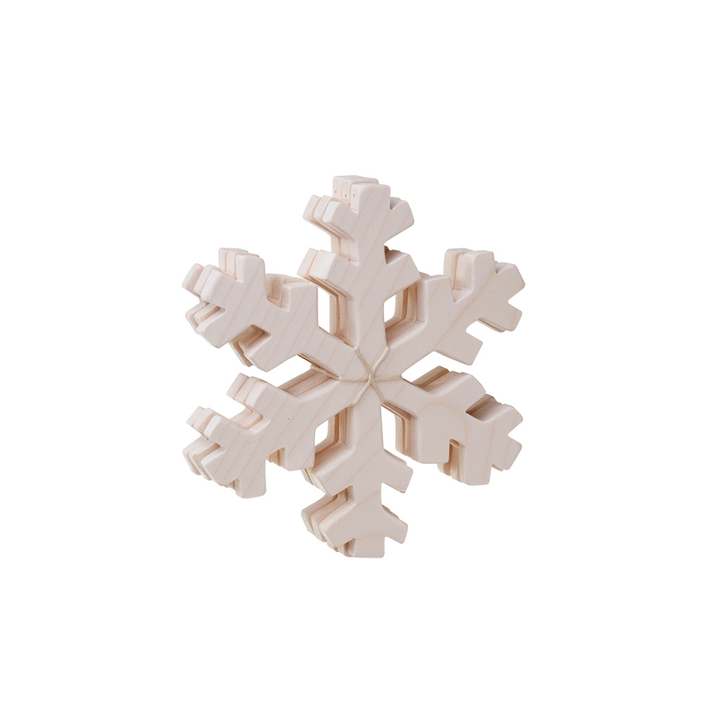 Schneekristall 3er-Set Gr. 2