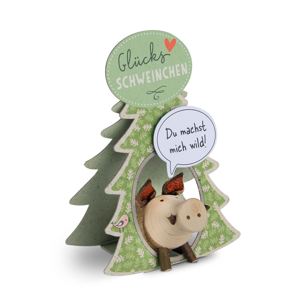 Glücksschweinchen Wildschweinchen: "Du machst..."