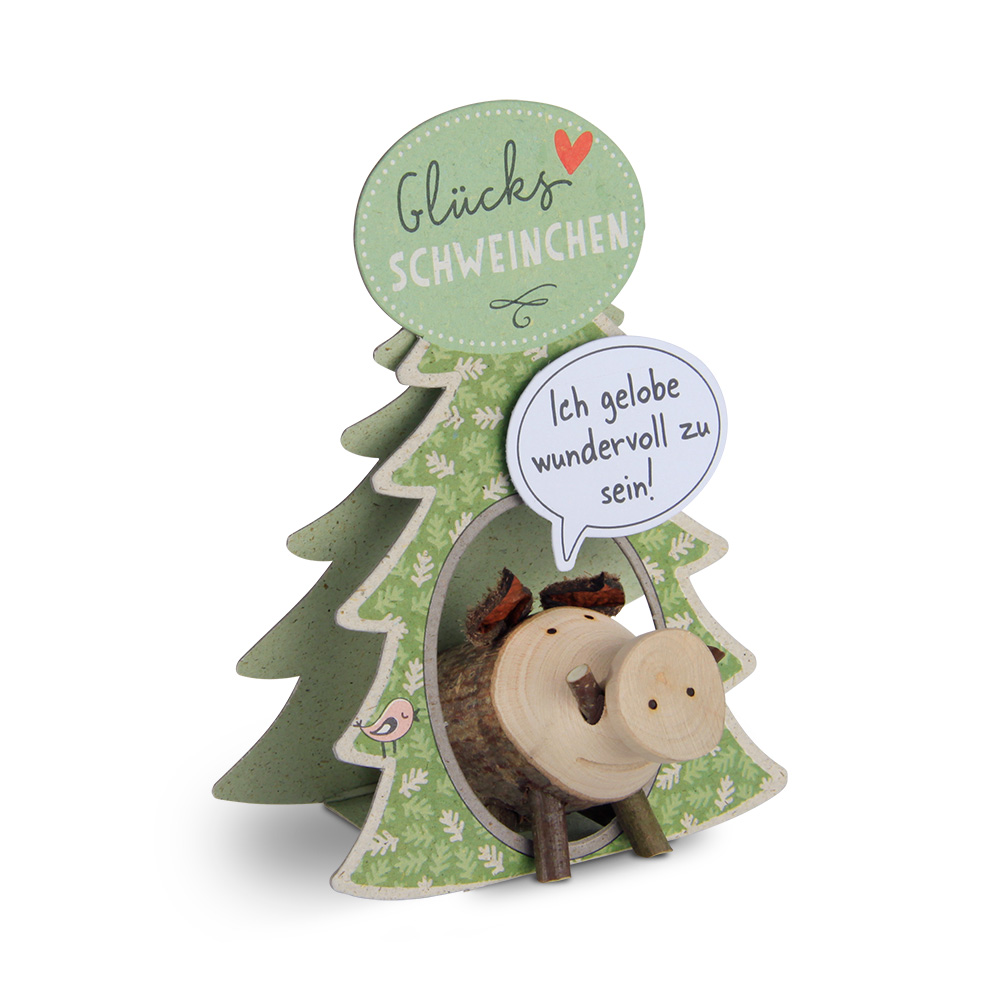 Glücksschweinchen Wildschweinchen: "Ich gelobe..."